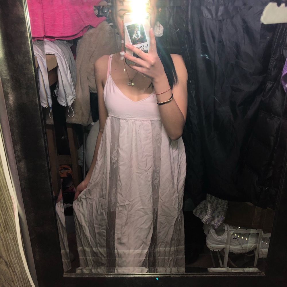 Pink dress